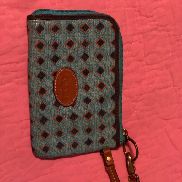 Fossil side bag and wallet - Picture 2 of 2